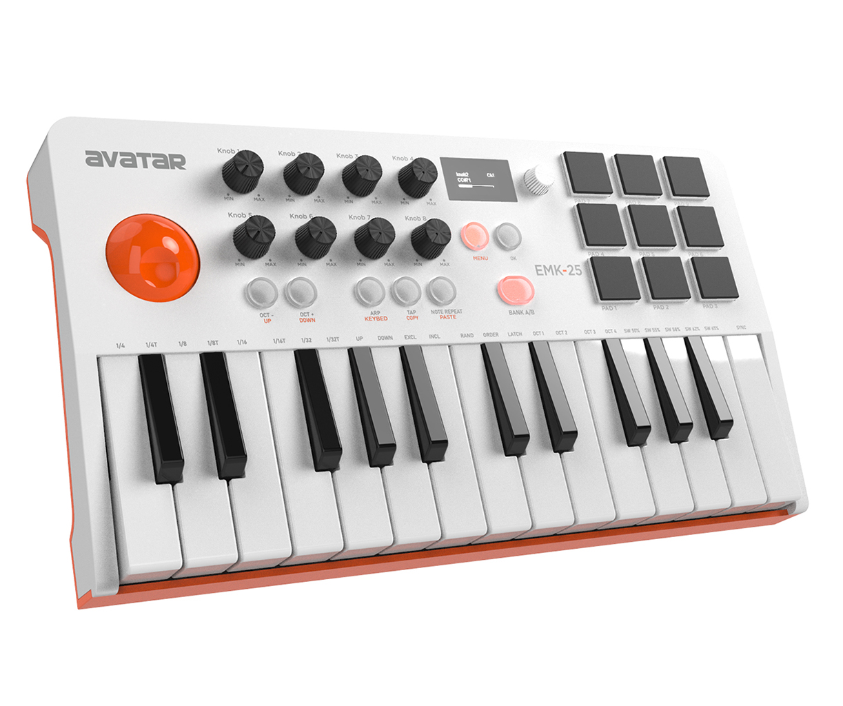 Midi Controller Pad - وحدة تحكم لاسلكية في لوحة المفاتيح