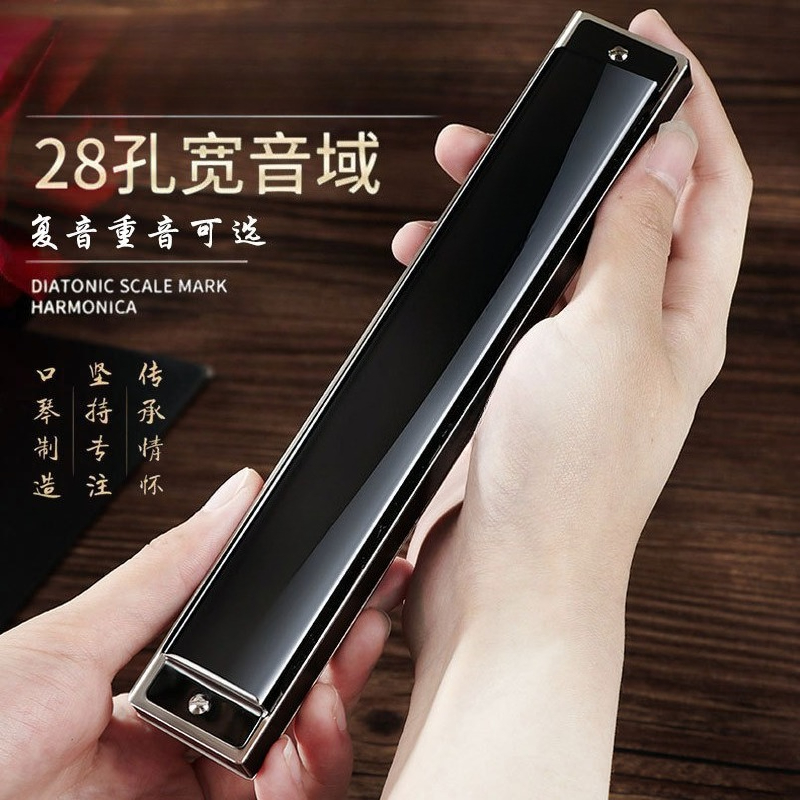 Harmonica 10 Hole - هارمونيكا بـ 24 فتحة و28 فتحة