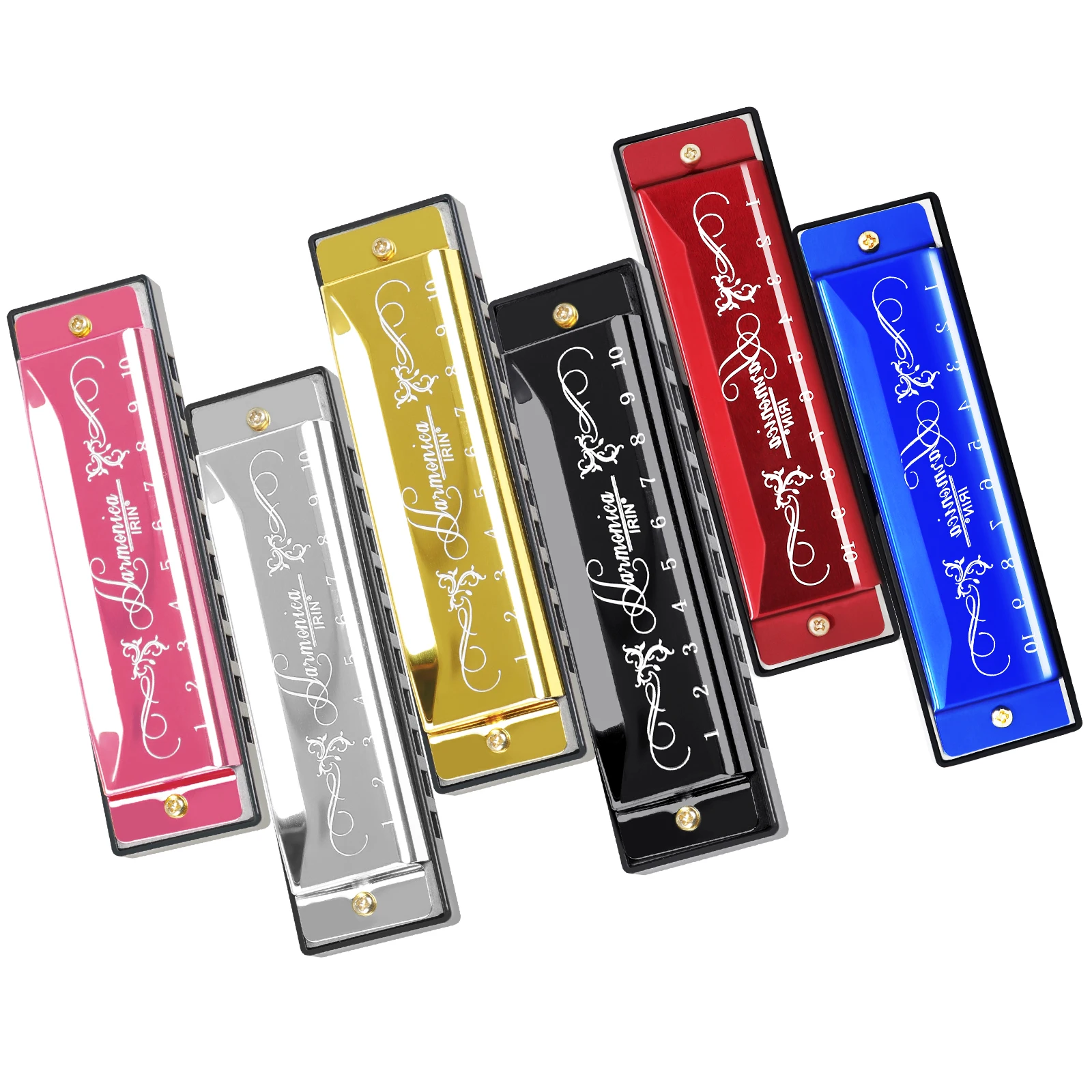 Harmonica 10 Hole - IRIN 10 حفرة 20 لهجة هارمونيكا