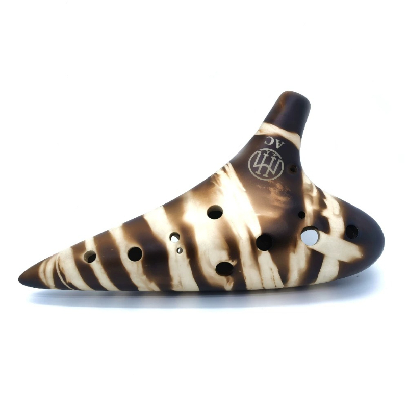 Ocarina Ceramic - أوكارينا ذات 12 فتحة بنغمة ألتو