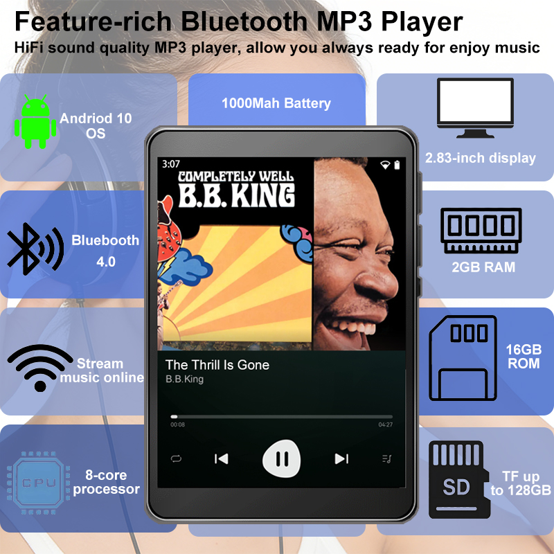 Audio Music Mp3 Download - مشغل MP3 واي فاي بنظام أندرويد
