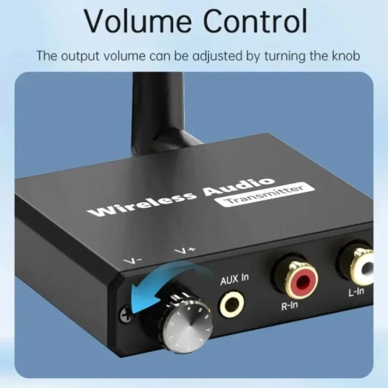 محول موسيقى لاسلكي رقمي 2.4 جي - مراجعة Audio Music Box وسعره