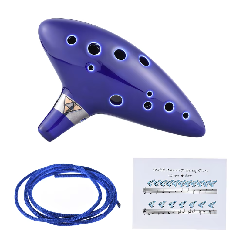 أوكارينا سيراميكية ذات 12 فتحة - مراجعة Ocarina Ceramic وسعره