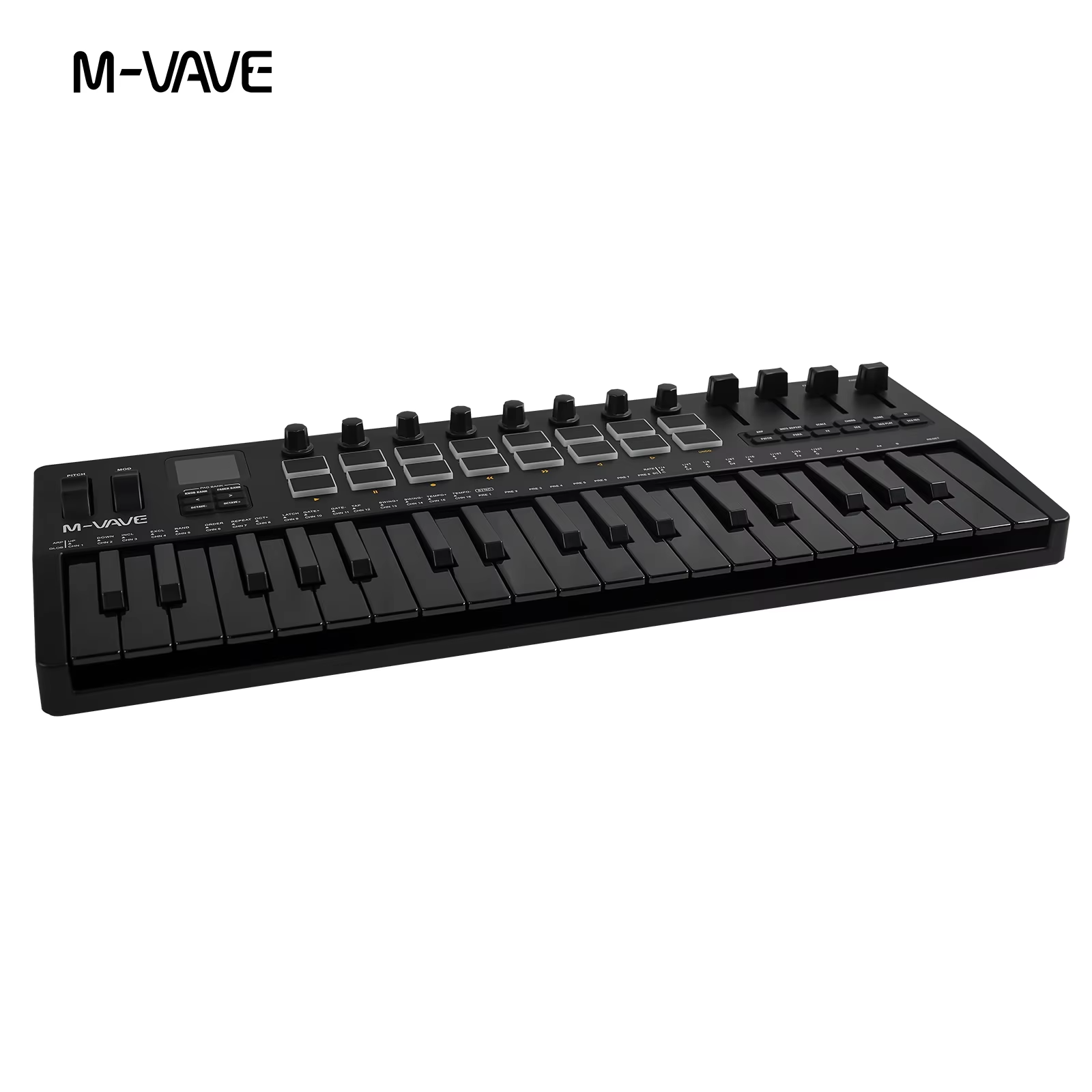 جهاز تحكم MIDI عبر USB من M-VA - مراجعة Midi Controller Pad وسعره