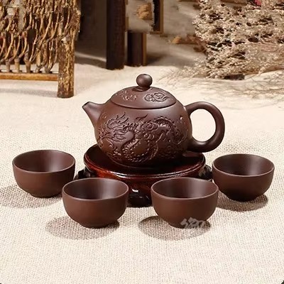 ييشينغ طقم شاي طين أرجواني يشم - مراجعة Ocarina Ceramic وسعره