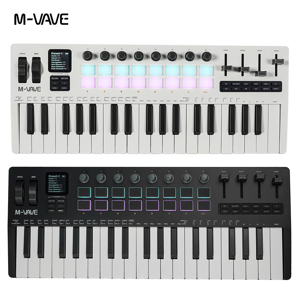 وحدة تحكم لوحة مفاتيح MIDI قاب - مراجعة Midi Controller Pad وسعره