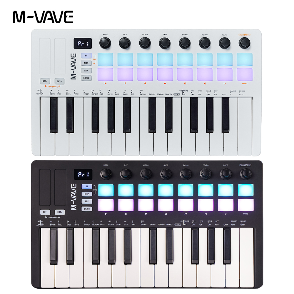 وحدة تحكم لوحة مفاتيح MIDI قاب - مراجعة Midi Controller Pad وسعره