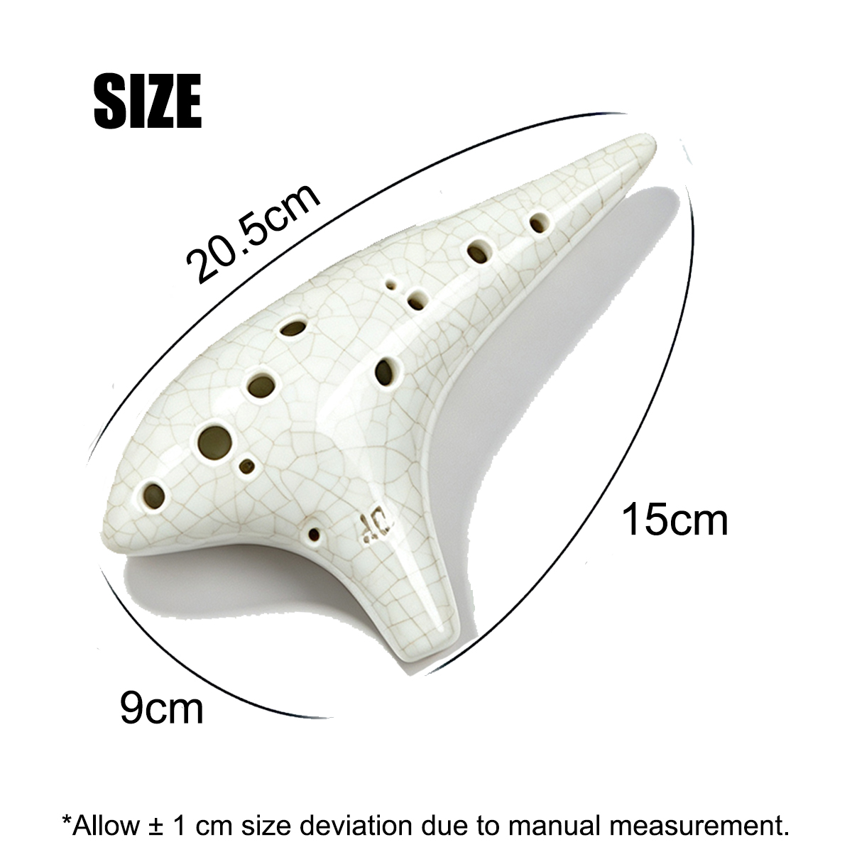 أوكارينا ميواير ذات 12 فتحة -  - مراجعة Ocarina Ceramic وسعره