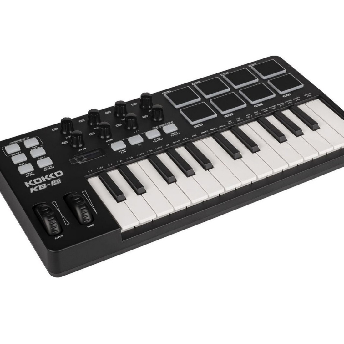 لوحة مفاتيح ميدي بـ 25 مفتاحًا - مراجعة Midi Controller Pad وسعره