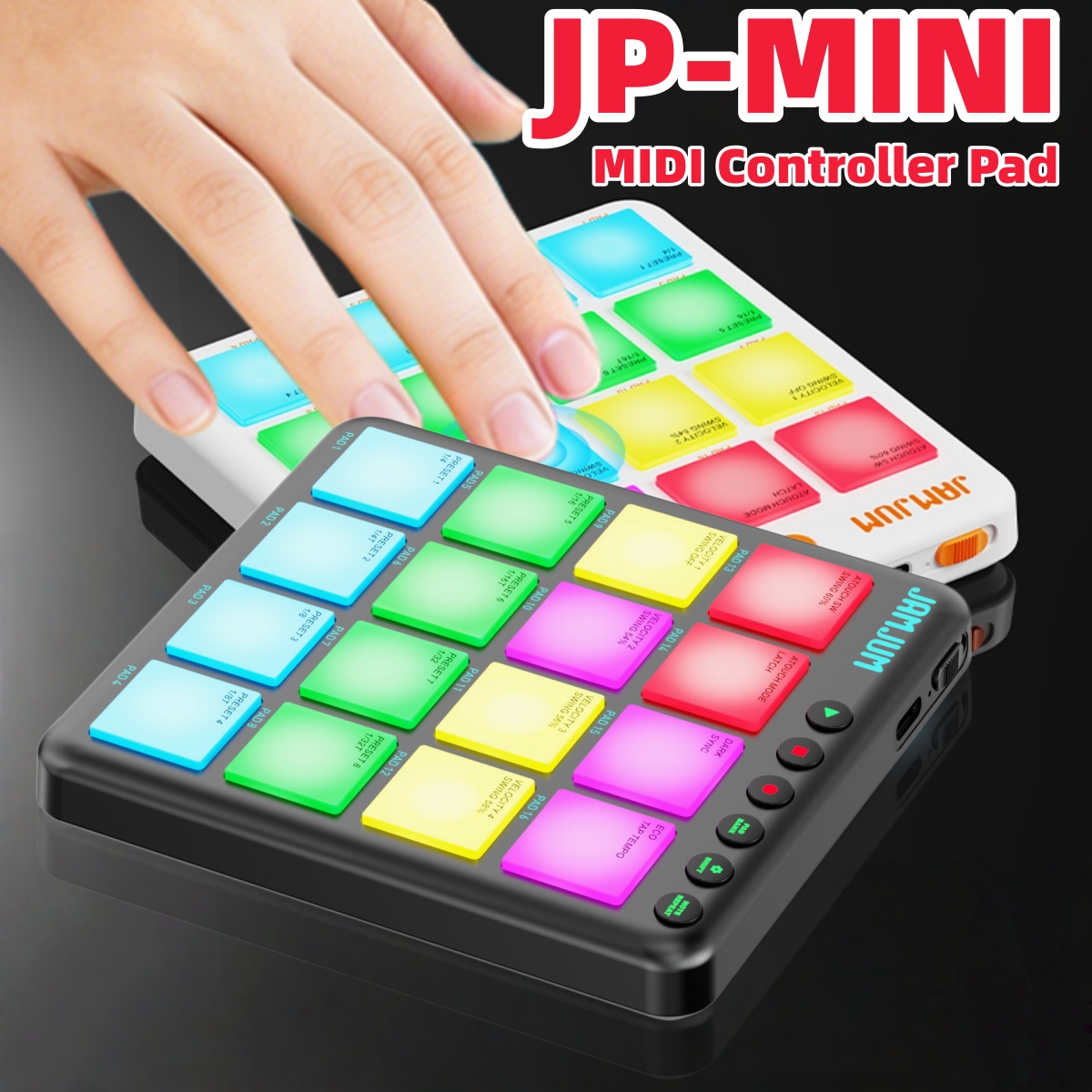 وحدة تحكم MIDI لاسلكية JAMJUM  - مراجعة Midi Controller Pad وسعره