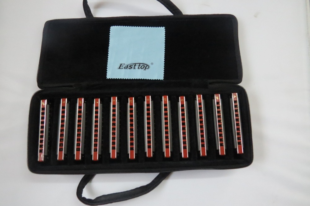 إيست توب هارمونيكا بلوس هارف T - مراجعة Harmonica 10 Hole وسعره