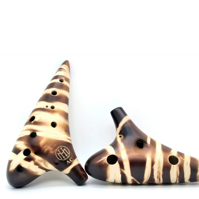 أوكارينا ذات 12 فتحة بنغمة ألت - مراجعة Ocarina Ceramic وسعره