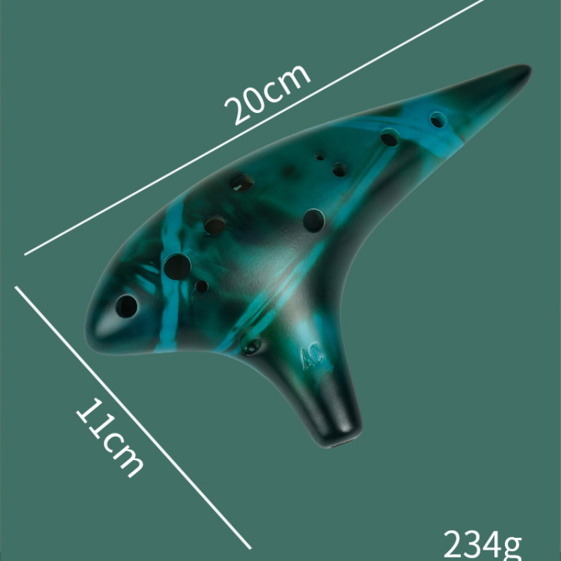 أوكارينا سيراميكية ذات 12 فتحة - مراجعة Ocarina Ceramic وسعره