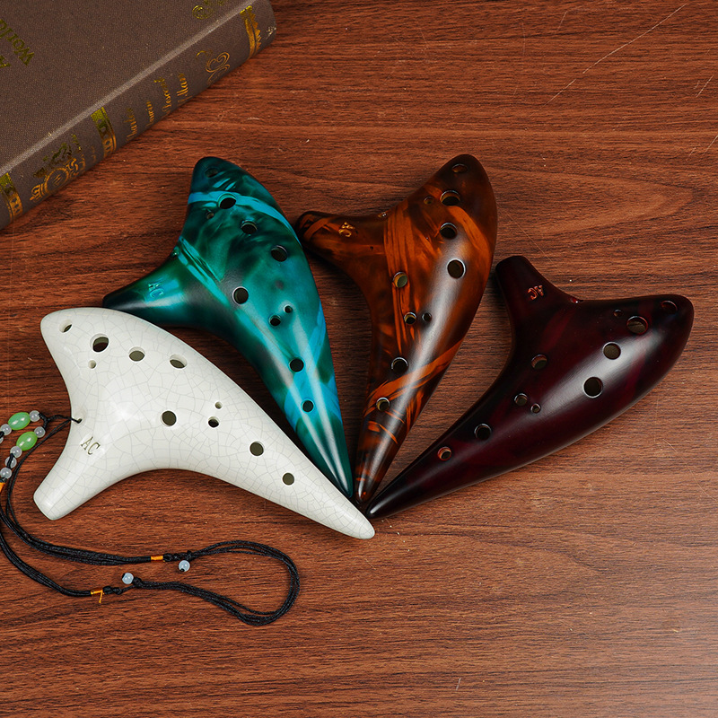 أوكارينا سيراميكية ذات 12 فتحة - مراجعة Ocarina Ceramic وسعره