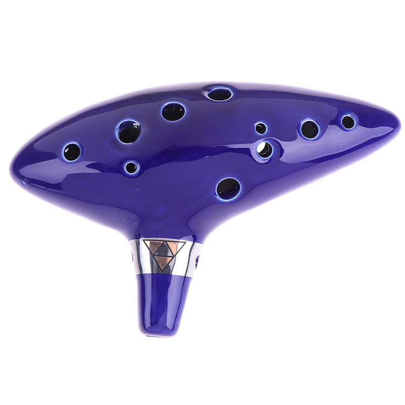 1 قطعة أوكارينا زرقاء، آلة موس - مراجعة Ocarina Ceramic وسعره