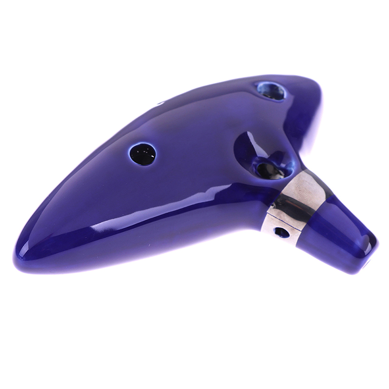 1 قطعة أوكارينا زرقاء، آلة موس - مراجعة Ocarina Ceramic وسعره